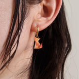 Orecchini volpe a cerchietto