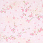 Orecchini gru rosa con fiori di ciliegio